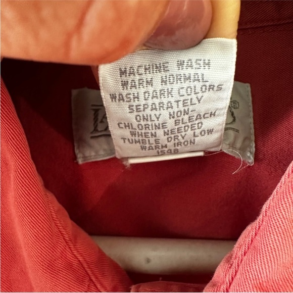 LANDS END | Women’s Long Sleeved Button Down 100% cotton Top size Medium - Picture 6 of 9